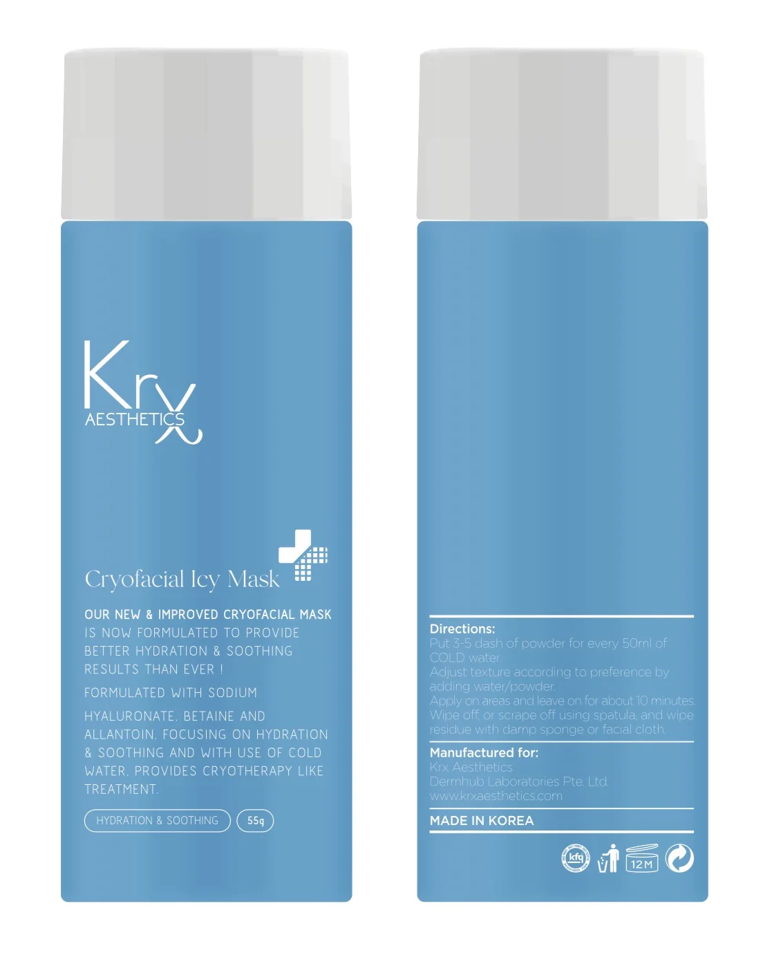 KRX Cryo Facial Icy Mask