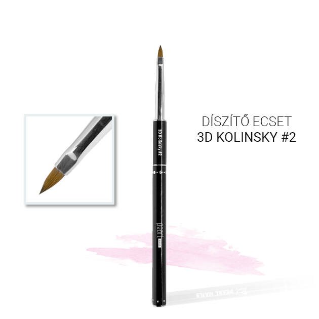 3D Kolinsky Decorative Black Jewelry Brush # 2