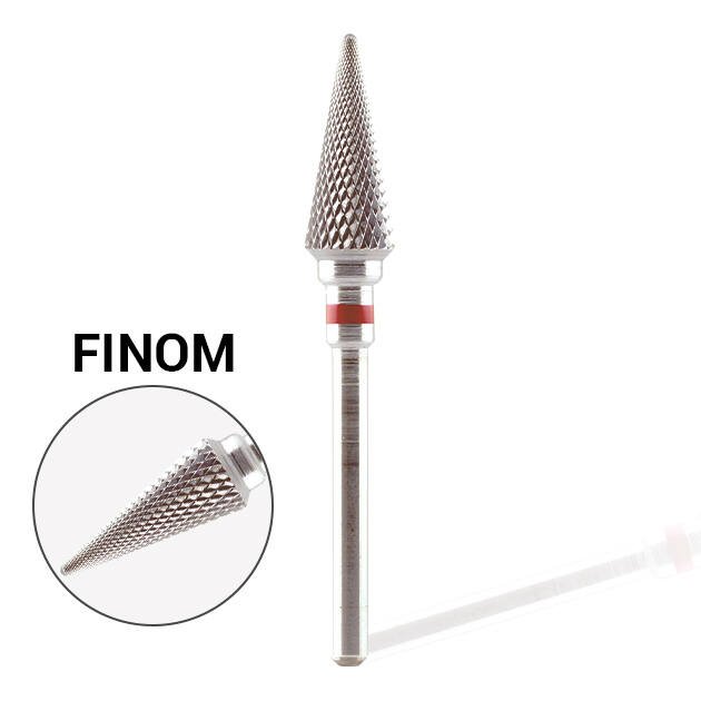 Carbide Bit Cone Shape - Cross Cut - Fine