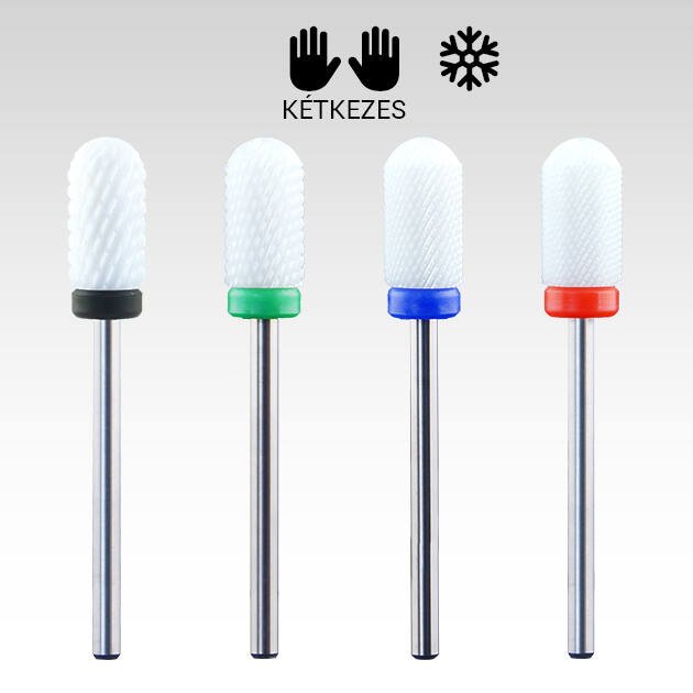 Double Round End Roller Ceramic Grinding Head - MORE STRENGTH!